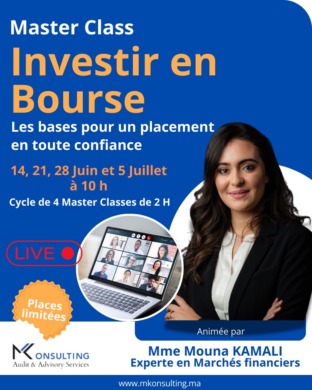Cycle de Masterclass : Investir en Bourse en Toute Confiance